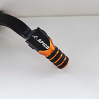 Apico Elite Gear Lever - KTM SX65 01-08, Beta Rev 80 03-08, Evo 80 09-24 (Black/Orange)