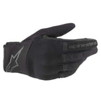 Alpinestars Women's Copper Motorcycle Short Textile Gloves (Black/Black)