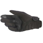 Alpinestars Women's Copper Motorcycle Short Textile Gloves (Black/Black)
