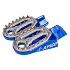 Apico - Foot Pegs - PRO-BITE - YZF250 24-27. YZF450 23-27 WRF250 25-27, WRF450 24-27, YZF250X 25-27, YZF450X 24-27