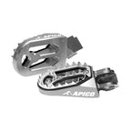 Apico - Foot Pegs - PRO-BITE - YZF250 24-27. YZF450 23-27 WRF250 25-27, WRF450 24-27, YZF250X 25-27, YZF450X 24-27