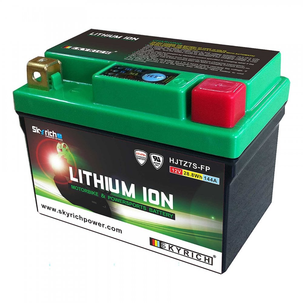 Skyrich - Lithium Battery - LTZ7S (Replacement for YTX4L-BS, YTX5L-BS, YTX7L-BS, YTZ5S, YTZ7S)
