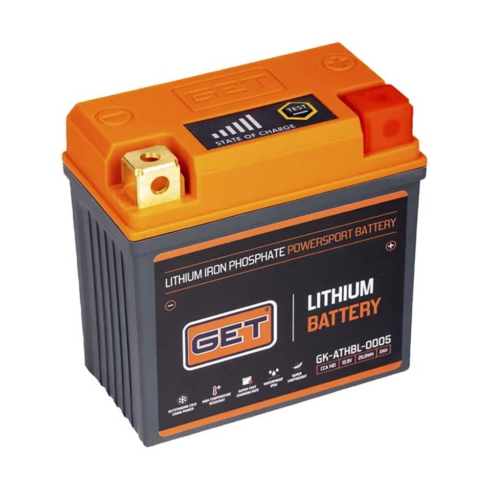 GET Battery - ATH5 (C22S / HY85S) Lithium - CRF250/450 18-26, CRF250/450RX 19-24, Husqvarna FC250-450 16-17, KTM SXF250-450 16-17