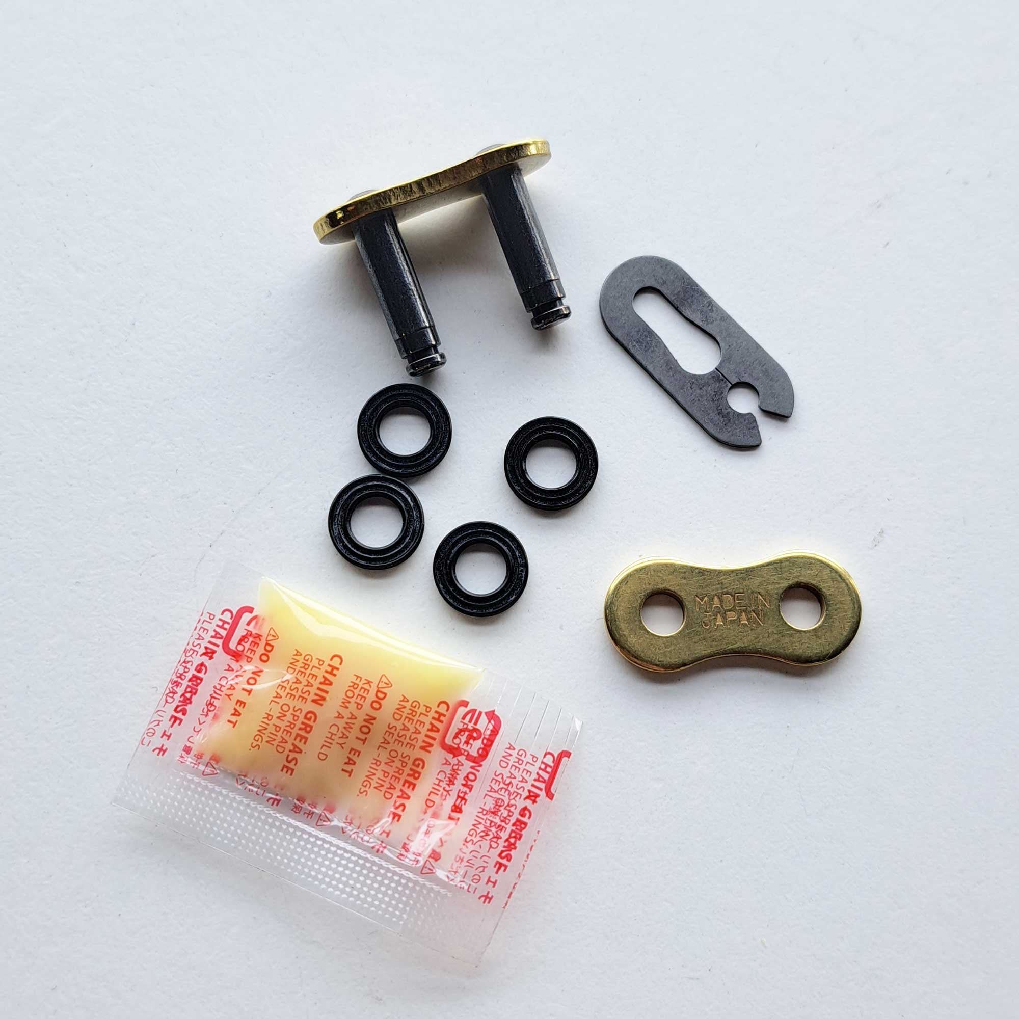 RK Takasago (Split Link) Spring - 520 - X-Ring - XRE XW-Type - Gold