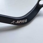 Apico - Gear Lever - Elite - RM250 01-08 - Black w/Yellow