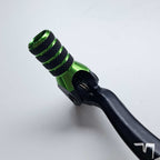 Apico - Gear Lever - Elite - KX65 00-27, RM65 03-05 - Black w/Green