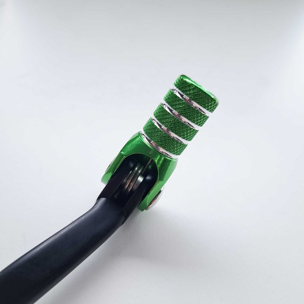 Apico - Gear Lever - KXF250 06-08 - Black w/Green
