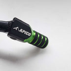 Apico - Gear Lever - Elite - KXF450 09-15 - Black w/Green