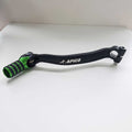 Apico - Gear Lever - Elite - KXF250 09-26, KXF250XC 21-26 - Black w/Green