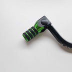 Apico Elite Gear Lever - KX125 94-02, KX250 94-08, KX500 94-04 (Black/Green)