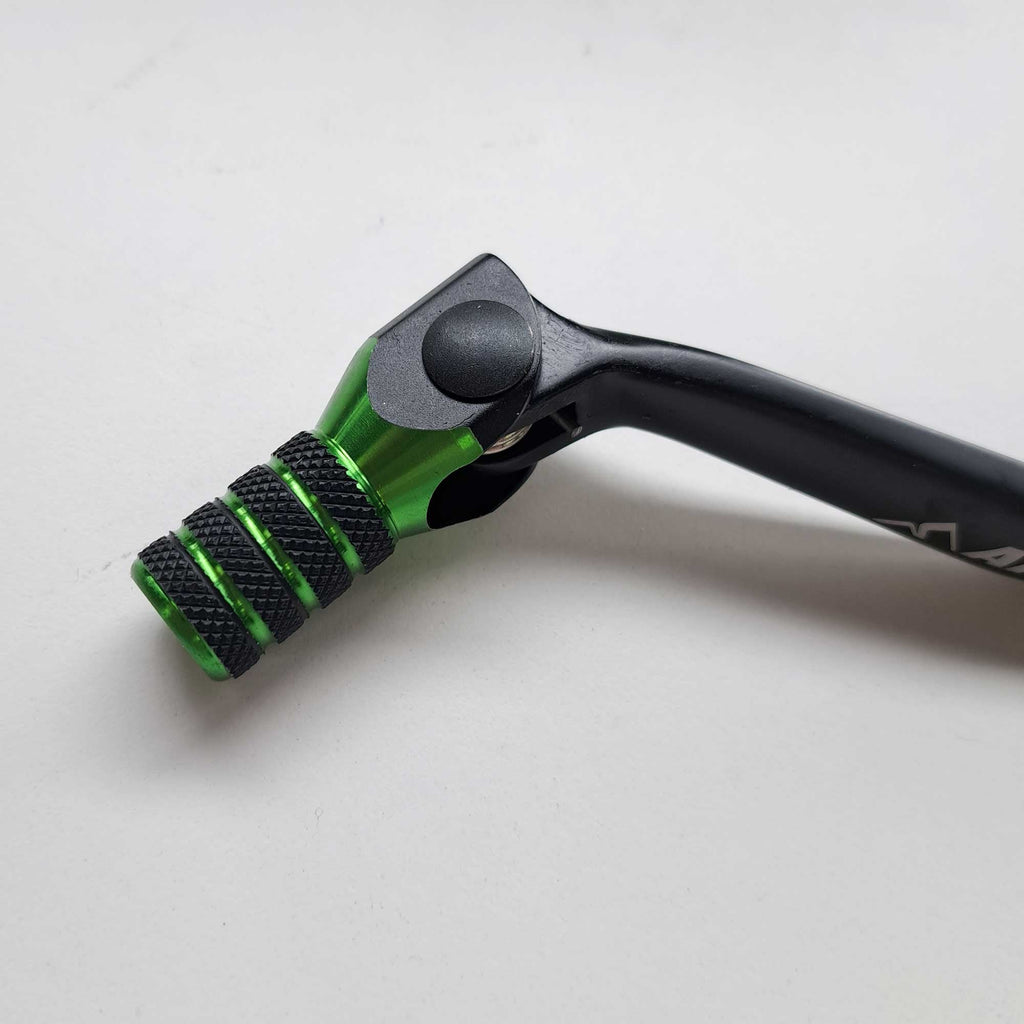 Apico - Gear Lever - Elite - KXF450 16-26, KXF450 XC 21-26 - Black w/Green