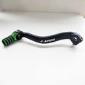 Apico - Gear Lever - Elite - KX80 81-00, KX85 01-26, KX100 01-21, KX112 22-26, KX125/250 83-93 - Black w/Green