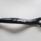 Apico Elite Gear Lever - KX80 81-00, KX85 01-27, KX100 01-21, KX112 22-27, KX125/250 83-93 (Black/Green)