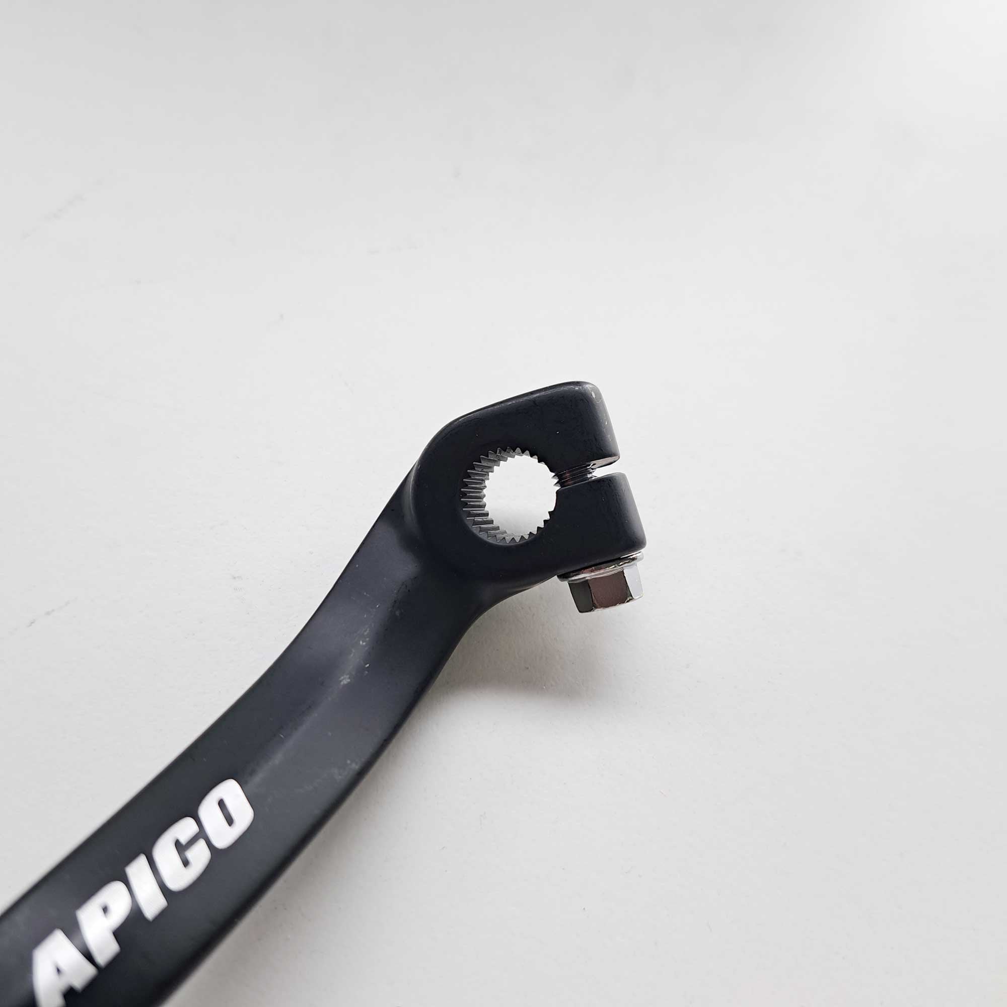 Apico - Gear Lever - Elite - KX80 81-00, KX85 01-26, KX100 01-21, KX112 22-26, KX125/250 83-93 - Black w/Green