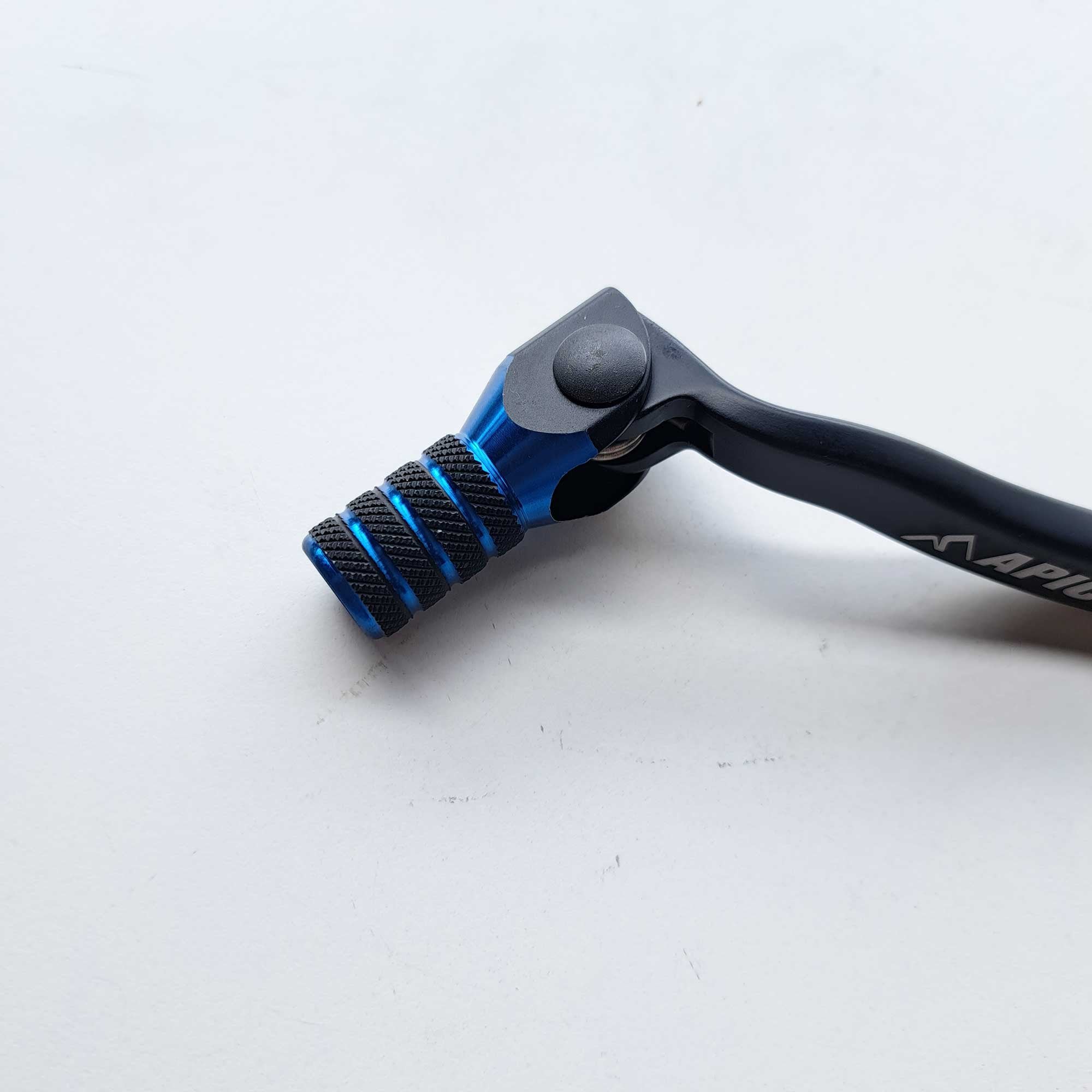 Apico - Gear Lever - Elite - YZF250 14-18, YZF450 14-17, WRF250 15-19, WRF450 16-18, YZF250X 15-19, YZF450X 16-18 - Black w/Blue