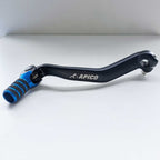 Apico Elite Gear Lever - YZ125/250 05-27, YZ125X 20-27, YZ250X 16-27 (Black/Blue)