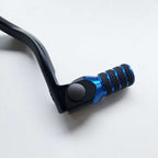 Apico Elite Gear Lever - Sherco 2T SE-R125 18-27, SE-R250/300 14-27 (Black/Blue)
