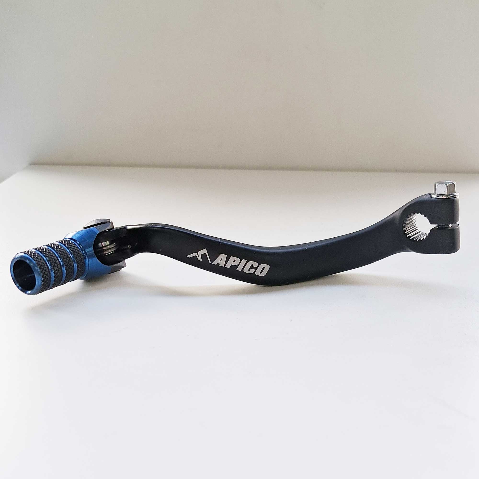 Apico - Gear Lever - Elite - TM 85-450 99-26 - Black w/Blue