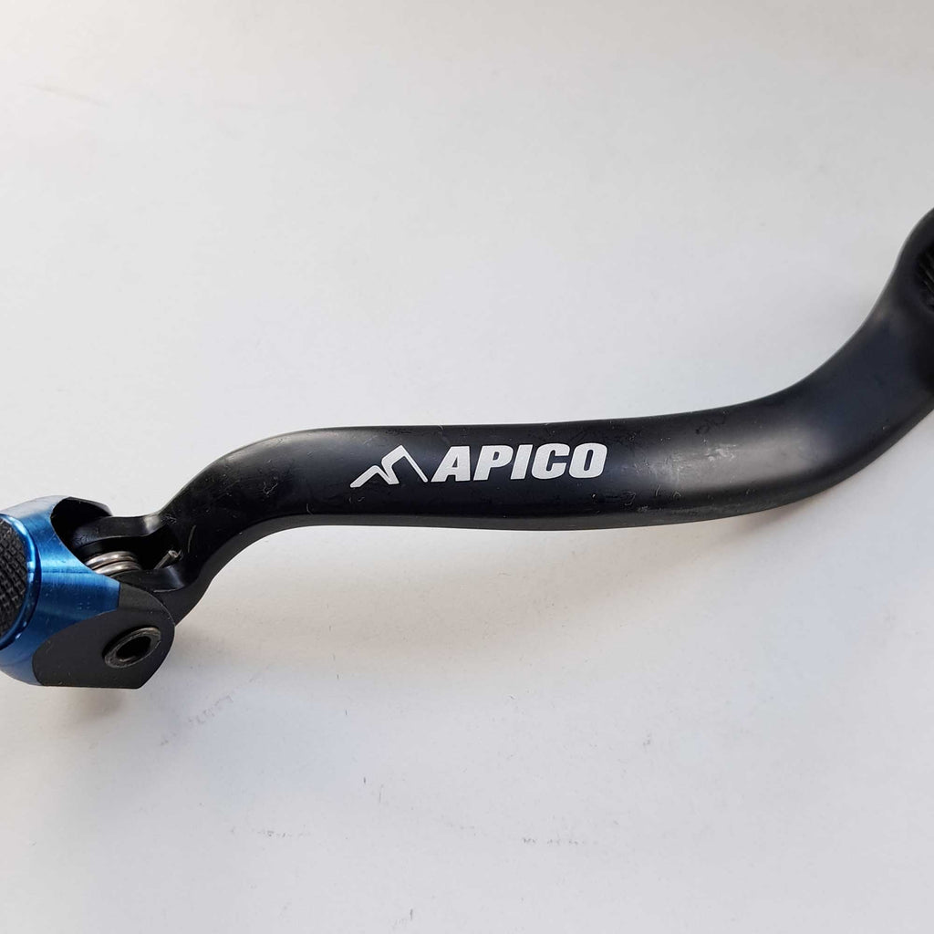 Apico - Gear Lever - Elite - TM 85-450 99-26 - Black w/Blue