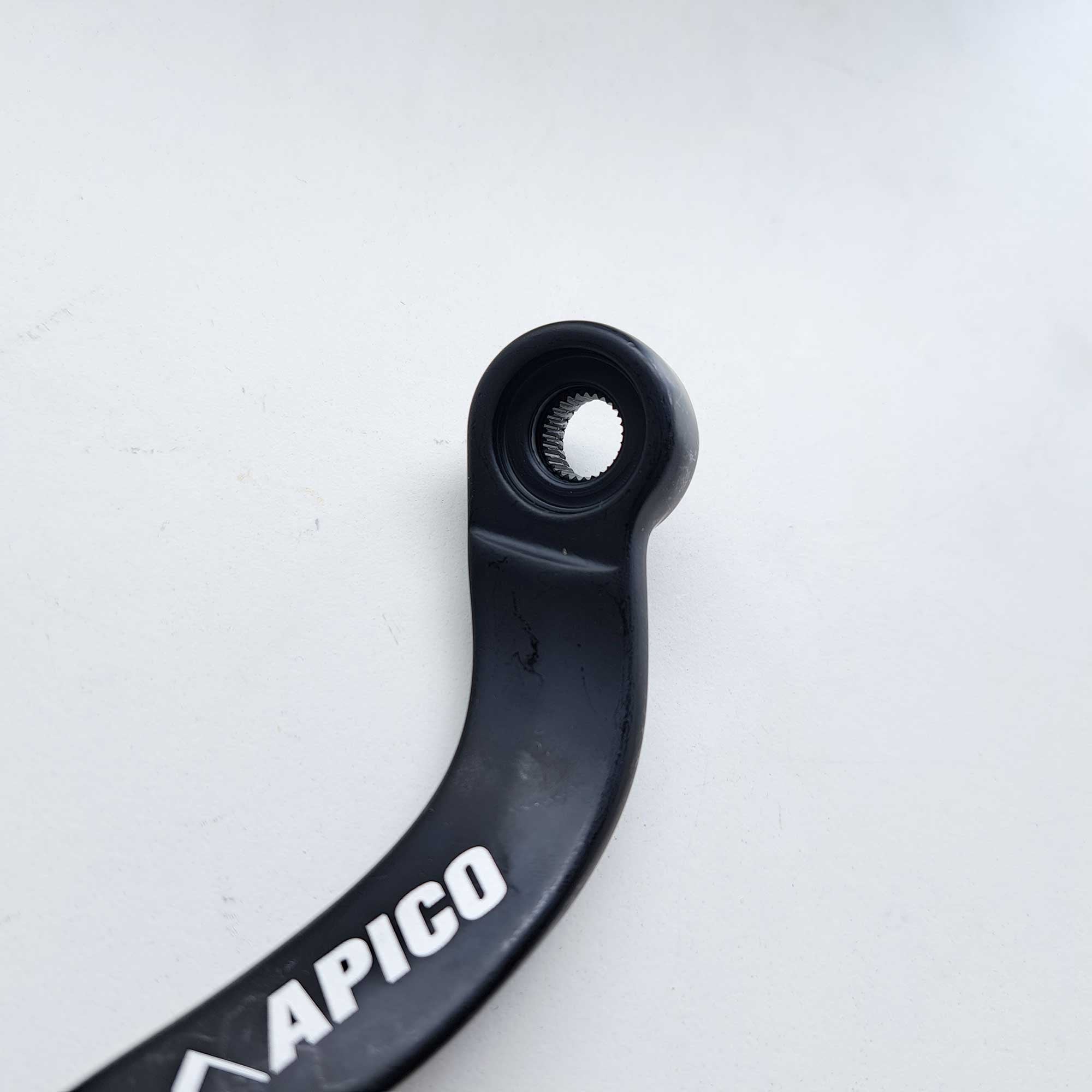Apico - Gear Lever - Elite - KTM SXF450 16-22, EXCF450/500 17-23, Husqvarna FC450 16-22, FE450/501 17-23, Gas Gas MCF450 21-23, EXF450 21-23 - Black w/Blue