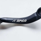 Apico - Gear Lever - Elite - KTM SX85 18-27, SX125/150 17-22, EXC150 17-23, XC-W125/150 17-22, Husqvarna TC85 18-27, TC125 17-22, TE150 17-23, TX125 17-23, Gas Gas MC85 21-27, MC125 21-23 - Black w/Blue
