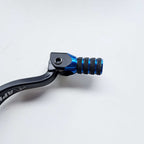 Apico - Gear Lever - Elite - KTM SX85 18-27, SX125/150 17-22, EXC150 17-23, XC-W125/150 17-22, Husqvarna TC85 18-27, TC125 17-22, TE150 17-23, TX125 17-23, Gas Gas MC85 21-27, MC125 21-23 - Black w/Blue