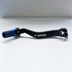 Apico - Gear Lever - Elite - YZ60 81-82, YZ80 81-01, YZ85 02-27, YZ125 96-04, YZ250 89-04 - Black w/Blue