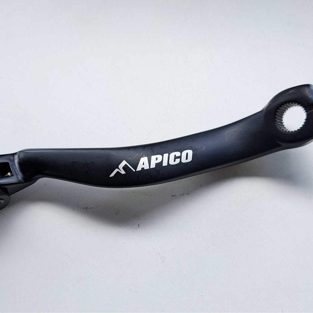 Apico - Gear Lever - Elite - YZ60 81-82, YZ80 81-01, YZ85 02-26, YZ125 96-04, YZ250 89-04 - Black w/Blue