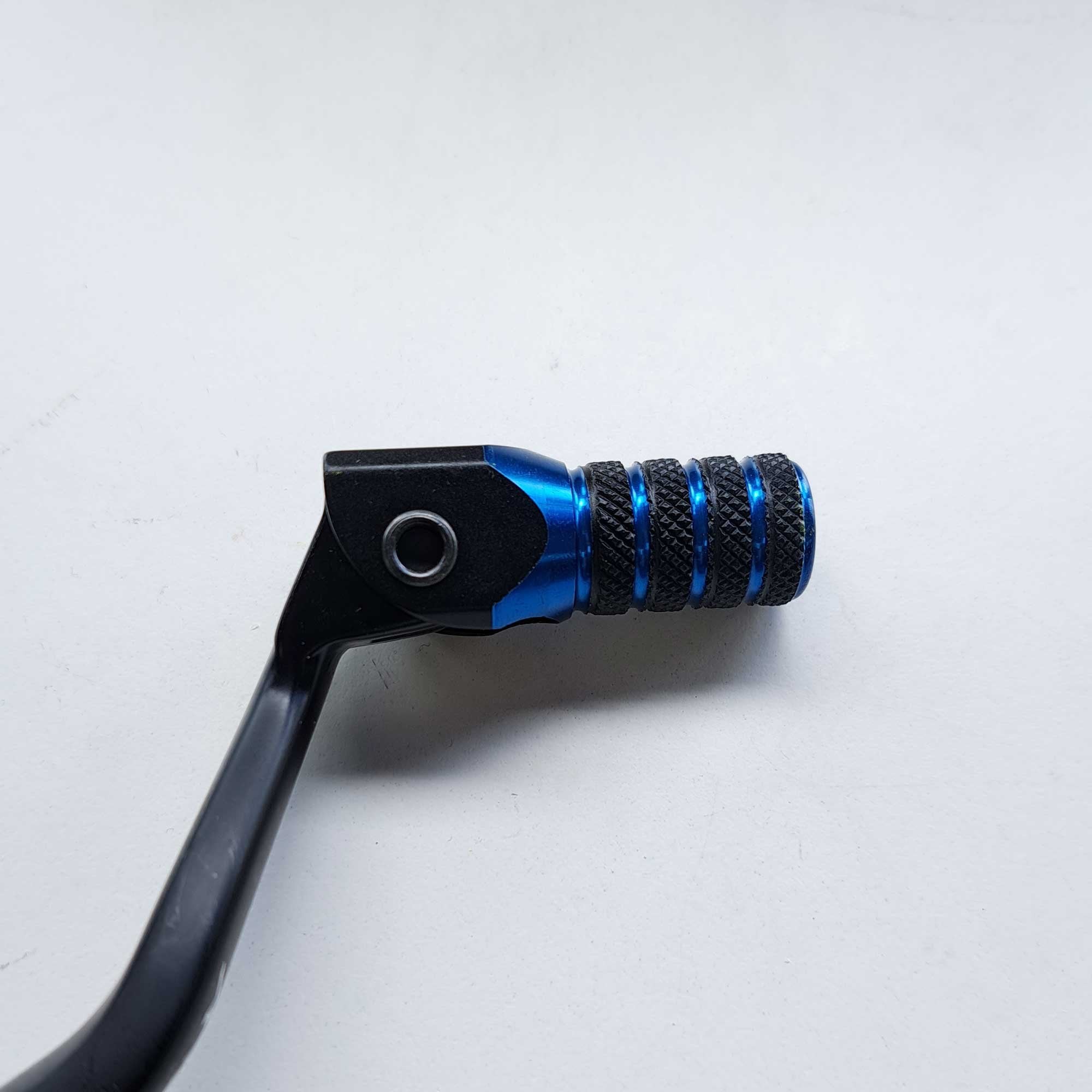 Apico - Gear Lever - Elite - YZ60 81-82, YZ80 81-01, YZ85 02-26, YZ125 96-04, YZ250 89-04 - Black w/Blue