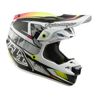 Troy Lee Designs MX | Enduro Helmet - SE5 Carbon MIPS - LINED UP (White)