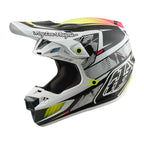 Troy Lee Designs MX | Enduro Helmet - SE5 Carbon MIPS - LINED UP (White)