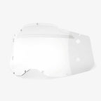 100% (Spares) Lens - Youth - FORECAST w/Mud Flap/Strip - Accuri-2/Strata-2 - Tint - Clear