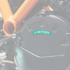 Motorex - Clutch Cover Sticker/Decal - 57mm x 15mm - x1