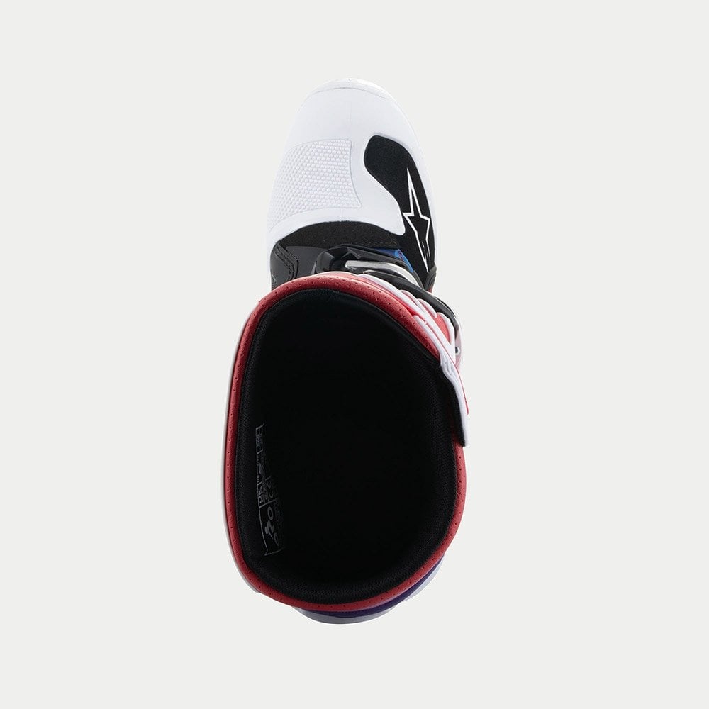 Alpinestars Youth MX Boots - Tech 7S (Black/White/Rainbow)