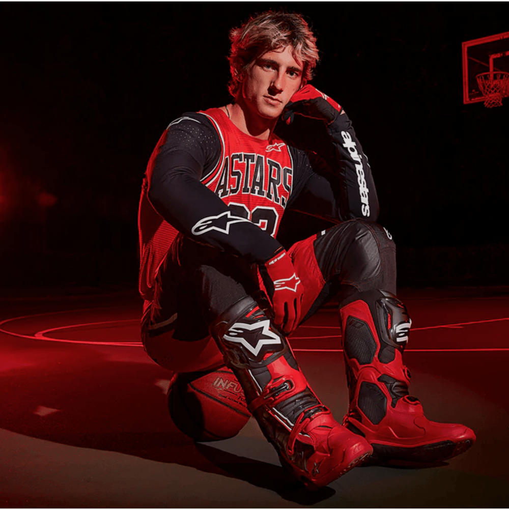Alpinestars MX Jersey & Pant Kit - Techstar ACUMEN Limited Edition (Red/Black/White)