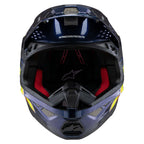 Alpinestars S-M10 MX Helmet - TLD Edition 25 (Dark Blue/Orange/Yellow Fluo/Red Gloss)