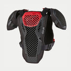 Alpinestars Youth Motocross Chest Armour - Bionic Action (Black/Red)