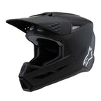 Alpinestars Youth S-M3 Solid Helmet (Matte Black)