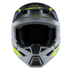 Alpinestars Youth S-M3 Radium Helmet (Grey/Black/Yellow Fluo Matt)