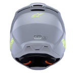 Alpinestars Youth S-M3 Radium Helmet (Grey/Black/Yellow Fluo Matt)