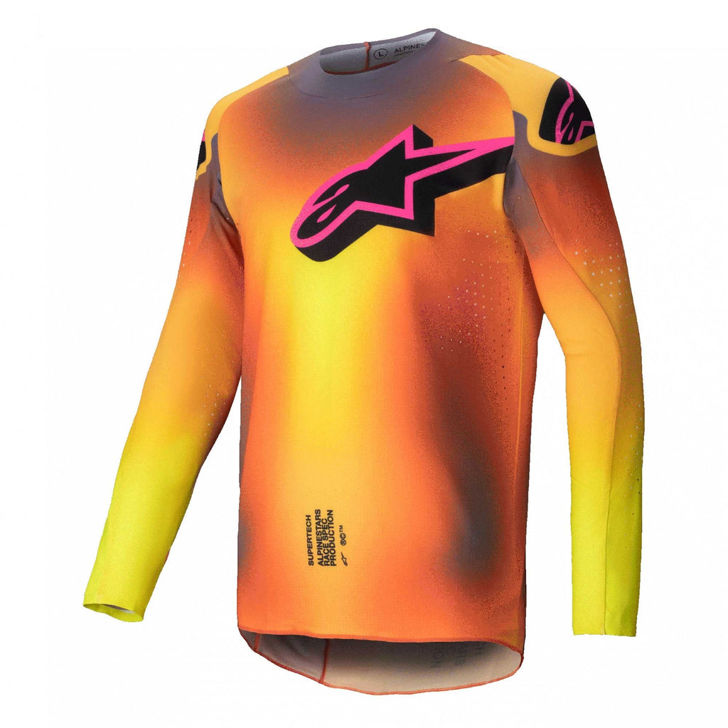 Alpinestars (SALE) Jersey - SuperTech LIPAN (Yellow/Pink)