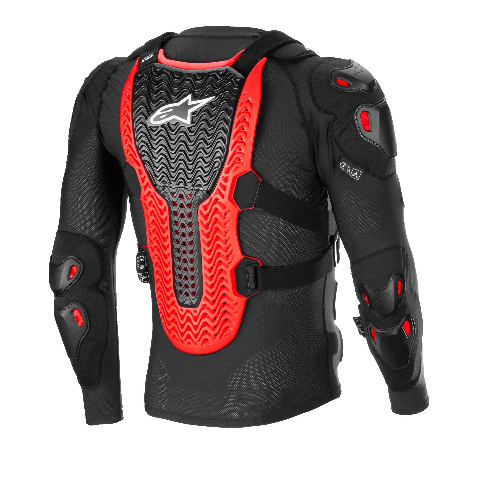 Alpinestars Bionic XTR PLASMA MX | Enduro | MTB Armoured Protection Jacket (Black/Red/White)