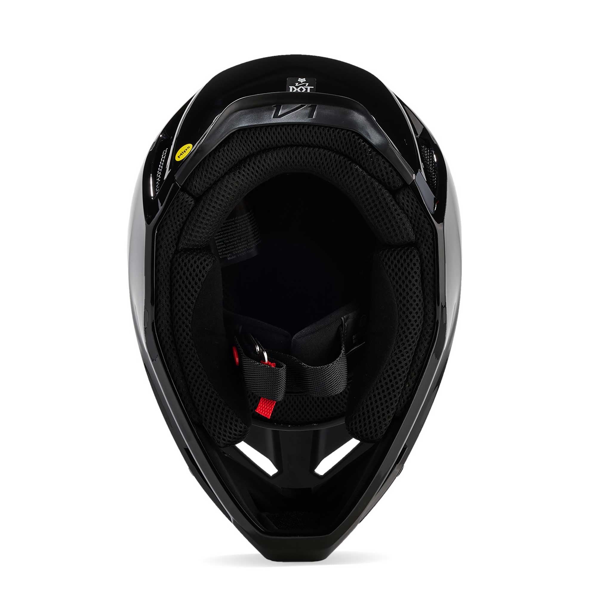 FOX MX | Enduro Helmet - V1 PLAIN (Gloss Black)