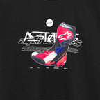 Alpinestars T-Shirt - R Boot CSF SS Tee (Black)