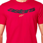 Alpinestars T-Shirt - Elliptic CSF SS Tee (Red)