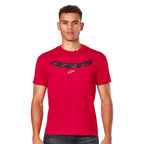 Alpinestars T-Shirt - Elliptic CSF SS Tee (Red)