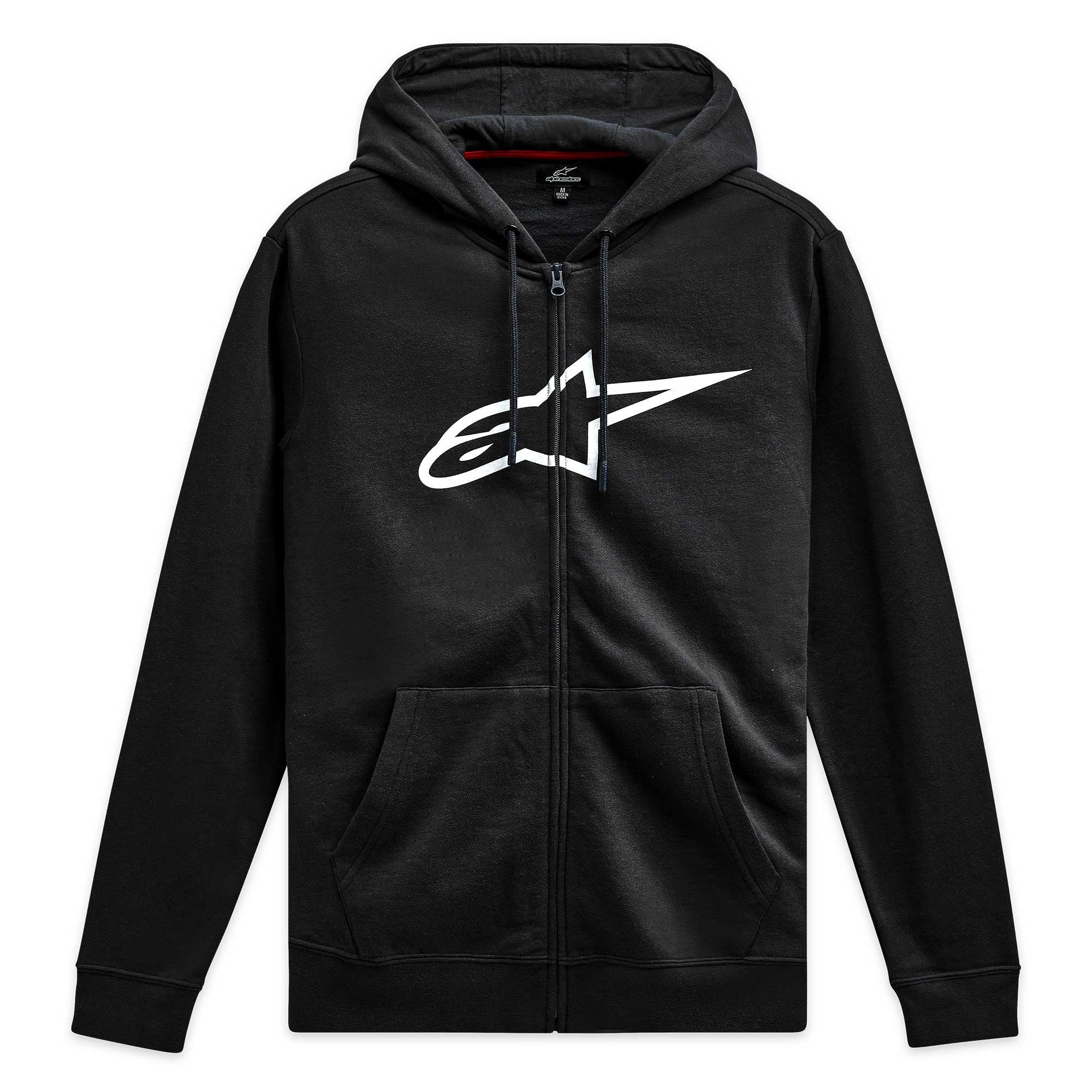 Alpinestars (2025) Zip Hoodie - Ageless V3 (Black/White)
