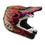 Troy Lee Designs MX | Enduro Helmet - SE5 Carbon MIPS - TORCHED (Black / Violet)