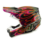 Troy Lee Designs MX | Enduro Helmet - SE5 Carbon MIPS - TORCHED (Black / Violet)