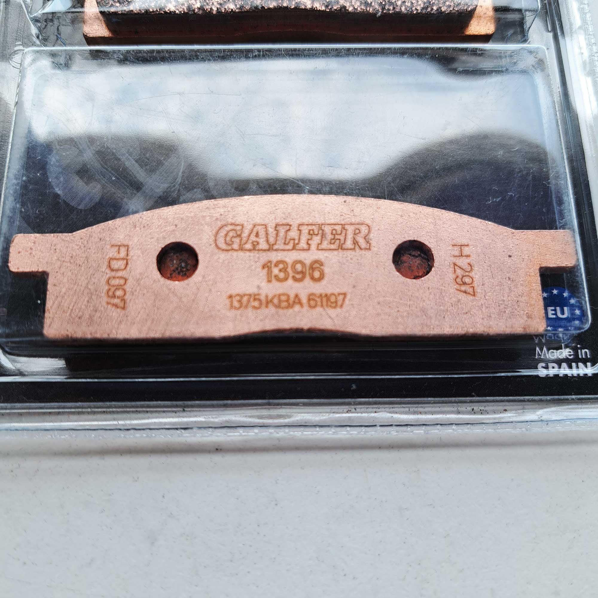Galfer - Brake Pads - Sintered - GF034 - Front YZ65 18-26, YZ80 93-01, YZ85 02-26